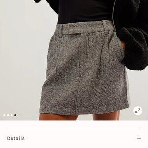 Free People Pop Preppy mini skirt Size 2